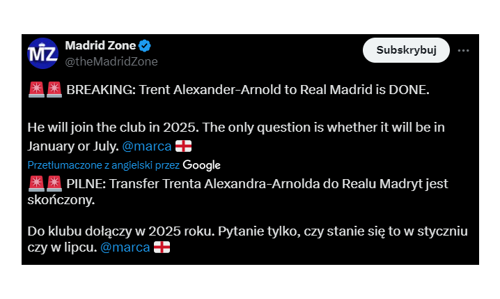 DEAL DONE! Real Madryt DOPIĄŁ pierwsze MOCNE WZMOCNIENIE prosto z Premier League!